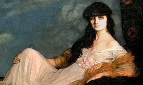 Ignacio Zuloaga, retrato de la Condesa de Nuialles