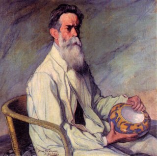 Ignacio Zuloaga, retrato de Daniel Zuloaga