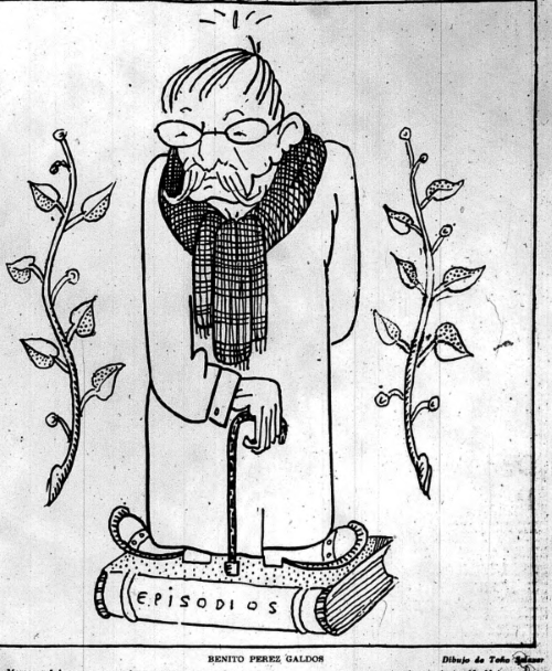 Caricatura de Galds de Too Salazar