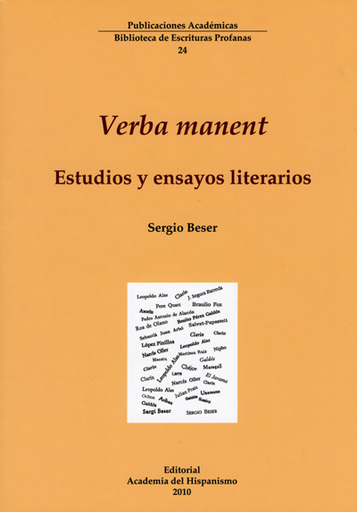Sergio Beser, Verba Manent
