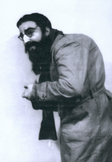 El autor, Manuel Labrandero, en el papel de Zaratustra