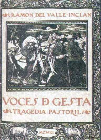 Portada de la 1ª edición de Voces de gesta